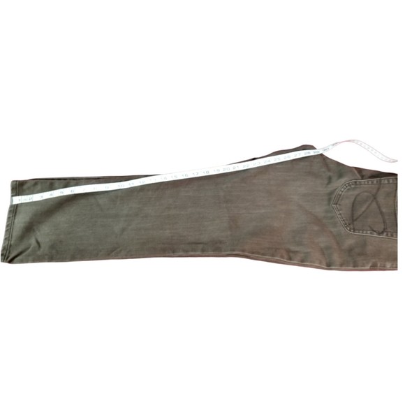 Chicos Platinum Ultimate Fit Jeans Lt Brown Embroider Stretch Sz 0.5 (6) Short - Picture 9 of 10